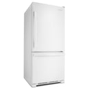 Amana 30-inch, 18 cu. ft. Bottom Mount Freezer Refrigerator ABB1924BRW IMAGE 2