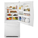  Amana 30-inch, 18 cu. ft. Bottom Mount Freezer Refrigerator ABB1924BRW IMAGE 3