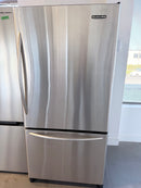 Réfrigérateur 33po Inox congélateur en bas | KBRA22KLSS01 - KitchenAid *** USAGÉ ***