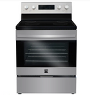 Cuisinière Électrique à Convection Véritable de 30" / 5 pi³ avec Friteuse à Air en Acier Inoxydable Kenmore KKFTR4.8SS  [BOITE OUVERTE]