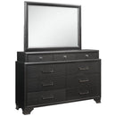  IFDC Ava 8 pc 60 Queen Bedroom Set IMAGE 3