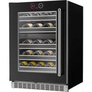  Silhouette 37-bottle Reserve Wine Cellar with Two Zones SRVWC050L IMAGE 3