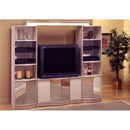  Monarch TV Stand HT 852 TV Stand - Champagne/Brass IMAGE 2