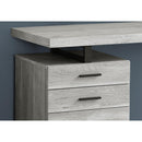  Monarch Computer Desk - Grey/Black I 7409 IMAGE 3