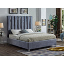  IFDC Queen Upholstered Platform Bed IF 5620 - 60 IMAGE 1