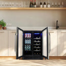  Silhouette 24-inch Built-in Combination Beverage Center SBC051D1BSS IMAGE 10