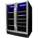  Silhouette 24-inch Built-in Combination Beverage Center SBC051D1BSS IMAGE 4