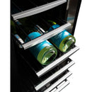  Silhouette 24-inch Built-in Combination Beverage Center SBC051D1BSS IMAGE 7
