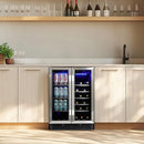  Silhouette 24-inch Built-in Combination Beverage Center SBC051D1BSS IMAGE 9