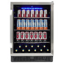  Silhouette Riccotta 24-inch Freestanding Combination Beverage Center SBC057D1BSS IMAGE 1