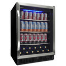  Silhouette Riccotta 24-inch Freestanding Combination Beverage Center SBC057D1BSS IMAGE 4