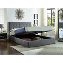  IFDC Queen Upholstered Platform Bed with Storage IF 5445 - 60 IMAGE 2