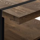  Monarch I 2850 Cocktail Table - Brown Reclaimed Wood-Look/Black Metal IMAGE 6