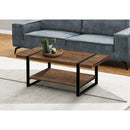  Monarch I 2850 Cocktail Table - Brown Reclaimed Wood-Look/Black Metal IMAGE 8