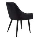  Monarch I 1187 Dining Chair - Black/Black IMAGE 3