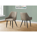  Monarch I 1188 Dining Chair - Taupe/Black IMAGE 9