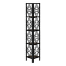  Monarch I 3622 62" Bookcase - Espresso/Black IMAGE 3