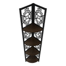 Monarch I 3622 62" Bookcase - Espresso/Black IMAGE 5