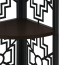  Monarch I 3622 62" Bookcase - Espresso/Black IMAGE 6