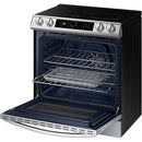 Samsung 30-inch Slide-in Electric Induction Range with WI-FI Connect NE63T8911SS/AC IMAGE 10