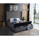  IFDC IF 5720 - 78 King Platform Bed - Grey IMAGE 2