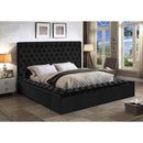  IFDC IF 5793 - 78 King Platform Storage Bed - Black IMAGE 1