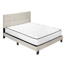  Monarch I 5605Q Queen Bed - Beige Linen IMAGE 1