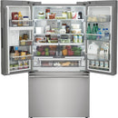 Frigidaire Professional 36-inch, 23 cu. ft. Counter-Depth French 3-Door Refrigerator PRFG2383AF IMAGE 9