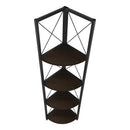  Monarch I 3645 60" Bookcase - Espresso/Black IMAGE 5