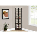  Monarch I 3645 60" Bookcase - Espresso/Black IMAGE 8
