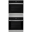  Whirlpool 24-inch, 5.8 cu. ft.  Double Wall Oven with True Convection Technology WOD52ES4MZ IMAGE 1