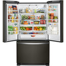 Whirlpool 33-inch, 22.1 cu. ft. Freestanding French 3-Door Refrigerator with Factory Installed Ice Maker WRFF5333PV IMAGE 3