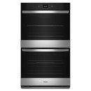  Whirlpool 27-inch Built-in Double Wall Oven WOED5027LZ IMAGE 1