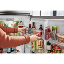  Whirlpool 28-inch Freestanding Top Freezer Refrigerator WRTX5328PW IMAGE 9