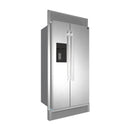  Forno 36-inch, 20 cu. ft. Built-in Side-by-Side Refrigerator FFRBI1844-40SG IMAGE 9