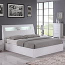  IFDC Barcelona 60" Queen Platform Bed IMAGE 1