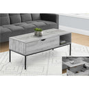  Monarch I 3805 Lift-Top Cocktail Table - Grey/Black Metal IMAGE 10