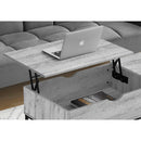 Monarch I 3805 Lift-Top Cocktail Table - Grey/Black Metal IMAGE 12
