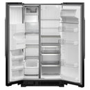  Maytag 36-inch, 24.5 cu. ft. Freestanding Side-by-Side Refrigerator with Exterior Ice and Water Dispenser MRSF4036PB IMAGE 2
