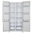  Forno 33-inch, 15.6 cu.ft. Freestanding Side-by-Side Refrigerator with LED Display on Door FFRBI1805-33WHT IMAGE 3