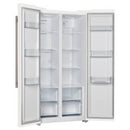  Forno 33-inch, 15.6 cu.ft. Freestanding Side-by-Side Refrigerator with LED Display on Door FFRBI1805-33WHT IMAGE 4