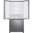  Samsung 18 cu. ft. Counter-Depth French 3-Door Refrigerator RF18A5101S9/AA IMAGE 4