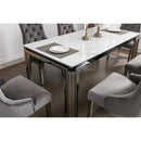  IFDC C-1250 Dining Chair - Grey Velvet IMAGE 4