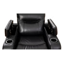 IFDC Swivel Glider Rocker Polyurethane Recliner with Wall Recline IF-6310 IMAGE 5