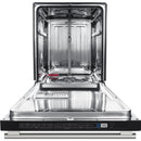  Forno Built-in Dishwasher with Stainless Steel Tub FDWBI8067-24BLK IMAGE 4