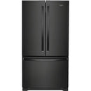  Whirlpool 36-inch, 20 cu. ft. French 3-Door Refrigerator WRFC2036RB IMAGE 1