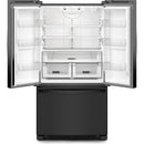  Whirlpool 36-inch, 20 cu. ft. French 3-Door Refrigerator WRFC2036RB IMAGE 2