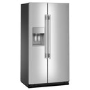  KitchenAid 36-inch, 28.7 cu. ft. Freestanding Side-by-Side Refrigerator with Exterior Ice and Water Dispenser KRSF536RPS IMAGE 3