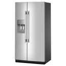  KitchenAid 36-inch, 28.7 cu. ft. Freestanding Side-by-Side Refrigerator with Exterior Ice and Water Dispenser KRSF536RPS IMAGE 4