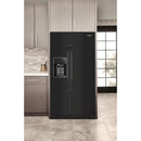  Whirlpool 36-inch, 21 cu. ft. Counter-Depth Side-by-Side Refrigerator with Water and Ice Dispenser WRSC5536RV IMAGE 7